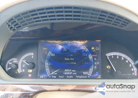 2013 Mercedes-Benz S 550 z USA, uszkodzony, nr VIN WDDNG7DB1DA513575